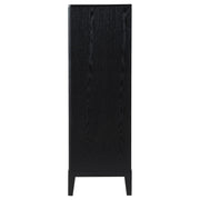 Fluted Five-Drawer Tall Chest