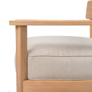 Acacia Wood Outdoor Club Chair