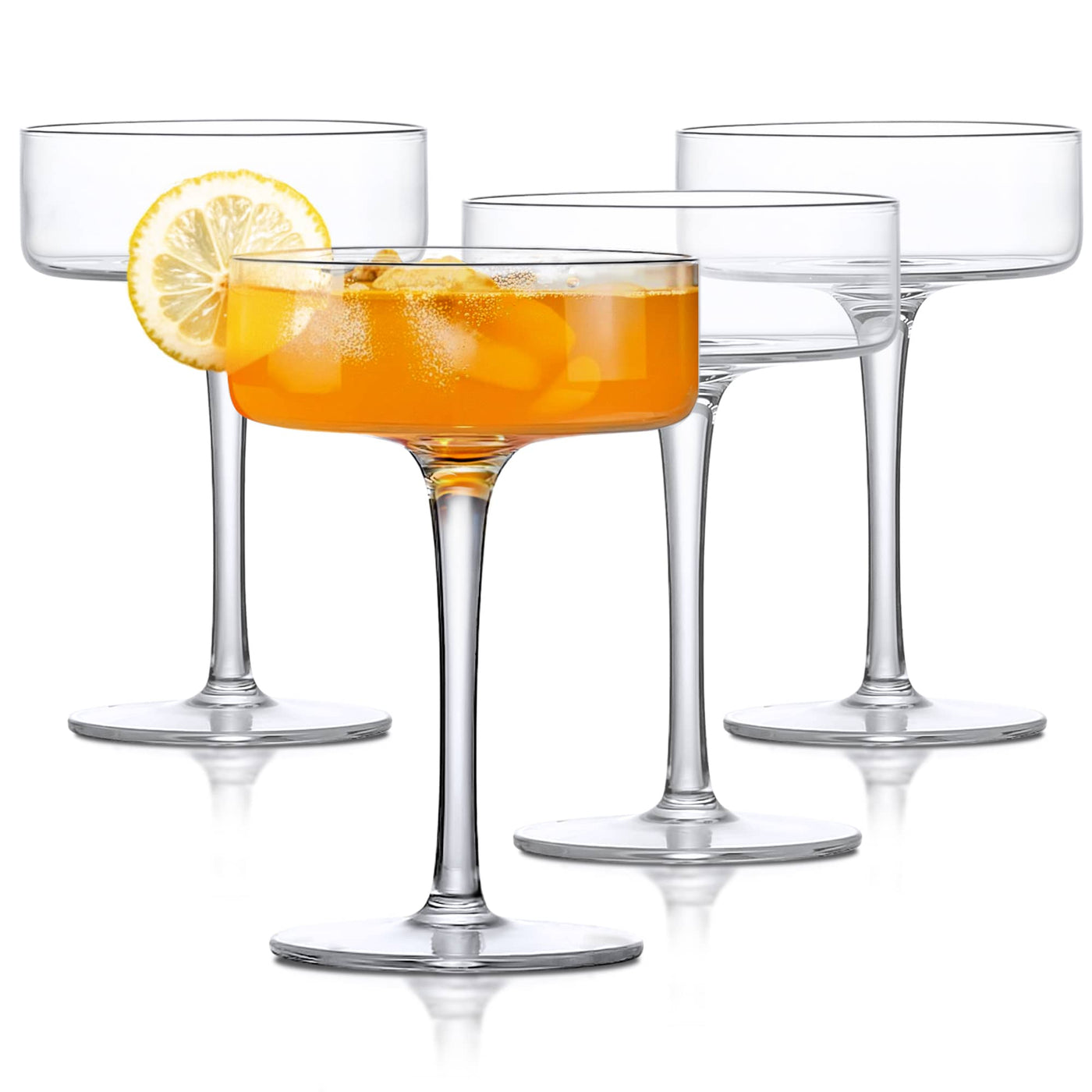 Clear Cocktail Martini Coupe Glass
