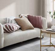 Boucle-Texture Memory Foam Throw Pillow