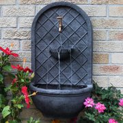 Polystone Outdoor Wall Fountain