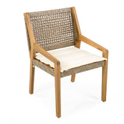 Acacia and Wicker Outdoor Dining Set — additional product view 14