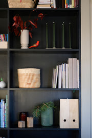 Striped Sisal Woven Storage Basket