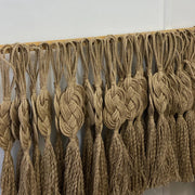 Knotted Jute Fiber Wall Hanging