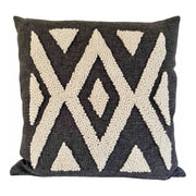 Punch Needle Ndebele Throw Pillow