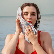Striped Cotton Bath Towel Set