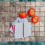 Striped Cotton Bath Towel Set