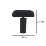 Rechargeable Mushroom-Shade Table Lamp