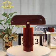 Rechargeable Mushroom-Shade Table Lamp