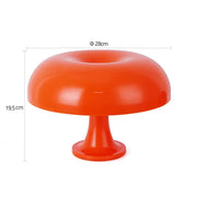 Gloss Mushroom Form Table Lamp