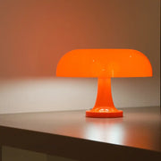 Gloss Mushroom Form Table Lamp