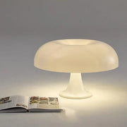 Gloss Mushroom Form Table Lamp