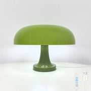 Gloss Mushroom Form Table Lamp
