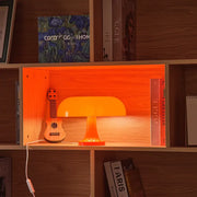 Gloss Mushroom Form Table Lamp