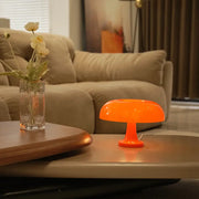Gloss Mushroom Form Table Lamp