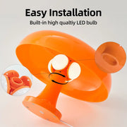 Gloss Mushroom Form Table Lamp