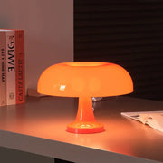 Gloss Mushroom Form Table Lamp