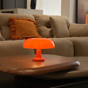 Gloss Mushroom Form Table Lamp