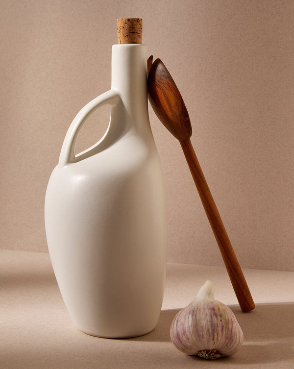 Matte Stoneware Olive Oil Dispenser