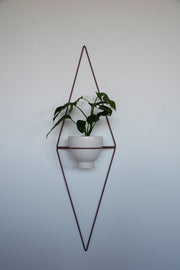 Diamond-Form Wire Wall Planter — additional product view 12