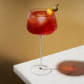 Angled Crystal Spritz Cocktail Glasses