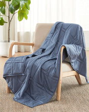 Weighted Cotton Throw Blanket