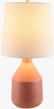 Matte Ceramic Terracotta Table Lamp