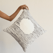 Hand-Felted Merino Wool Throw Pillow
