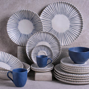 Botanical Speckled Ceramic Dinnerware Set