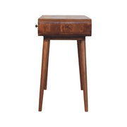 Curved Mango Wood Writing Desk