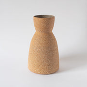 Hourglass Stoneware Ceramic Vase