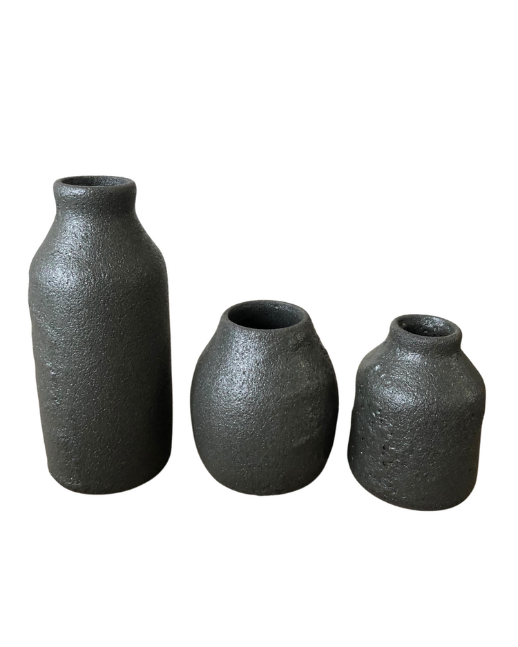 Crater-Glaze Porcelain Vase