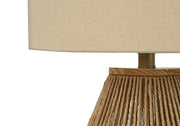 Woven Rope Geometric Table Lamp