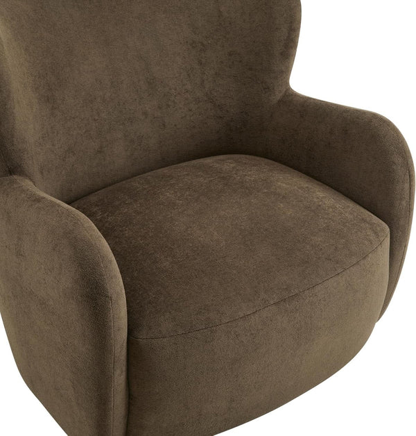 Velvet Wingback Accent Chair – chair (view 5) | Roost & Roam