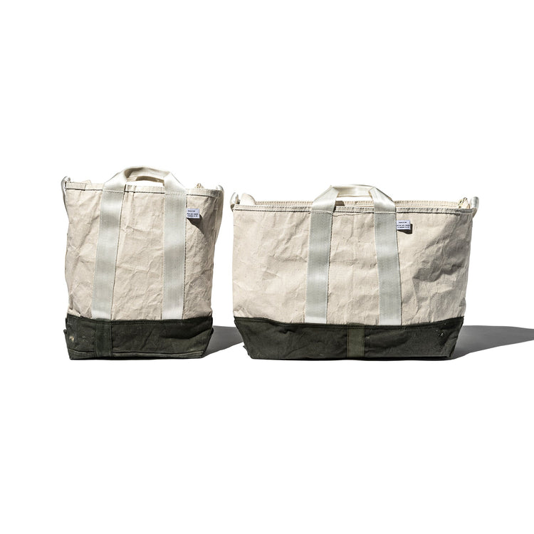 Upcycled Canvas Laminated Tote Bag