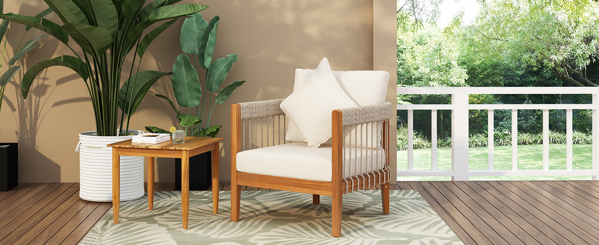 The chair that makes you stay outside longer