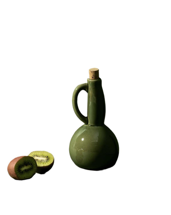Matte Stoneware Olive Oil Dispenser