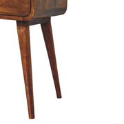 Chestnut Mango Wood Nightstand