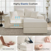 Modular Fabric Sectional Sofa