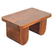 Arch-Leg Mango Wood Coffee Table