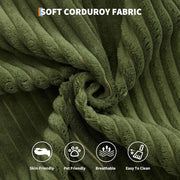Corduroy Convertible Sleeper Sofa Bed