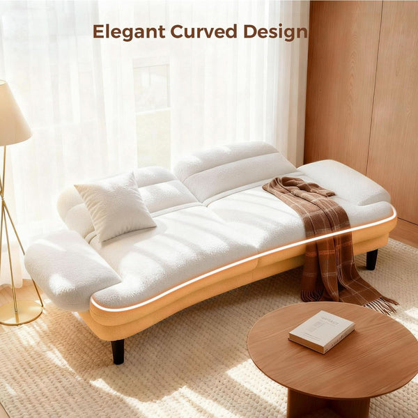 Sherpa Convertible Futon Sofa Bed