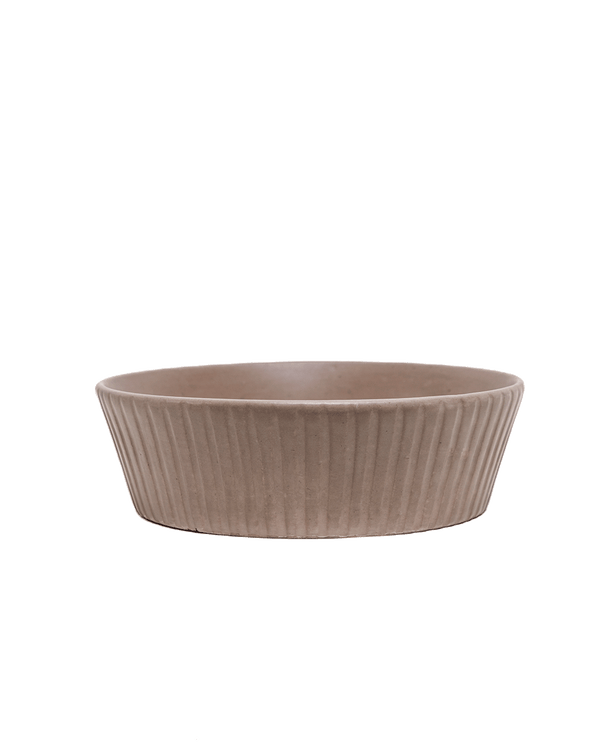Ridged Stoneware Pasta Bowl Set – bowls | Roost & Roam