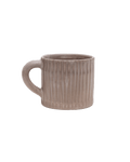 Fluted Stoneware Lines Mug – mugs | Roost & Roam