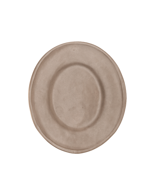 Earth-Glaze Oval Ceramic Dinner Plate Set – plates | Roost & Roam