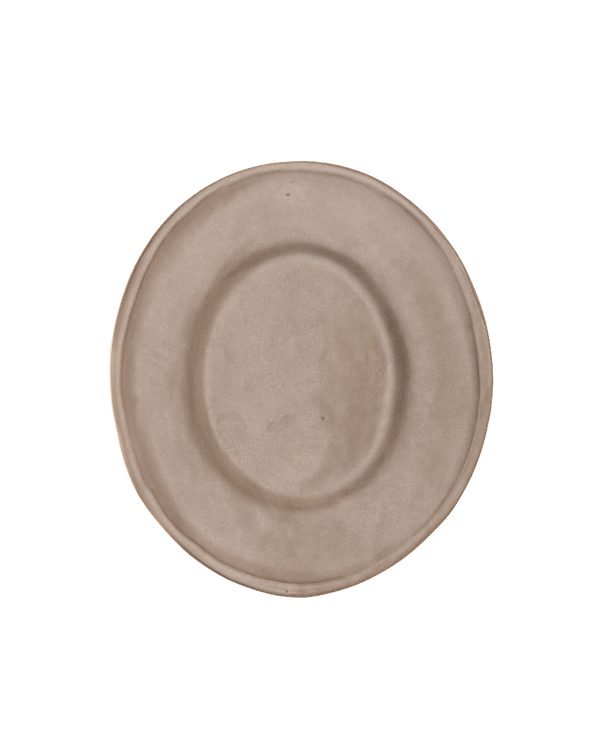 Earth-Glaze Oval Ceramic Dinner Plate Set – plates | Roost & Roam