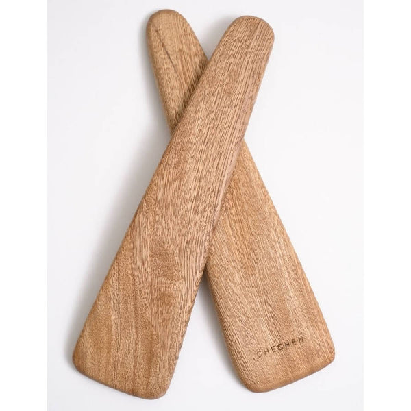Rosa Morada Wood Salad Servers