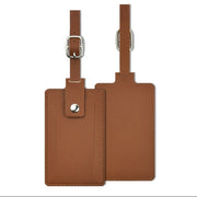 Faux Leather Luggage Tag