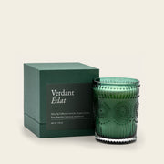 Embossed Glass Scented Candle