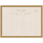 Vintage Postcard Linen Fabric Pinboard — Linen-finish fabric pinboard in an ornate vintage-postcard frame, two sizes